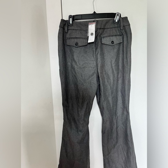 UO FLARED GREY TROUSERS - Picture 4 of 6